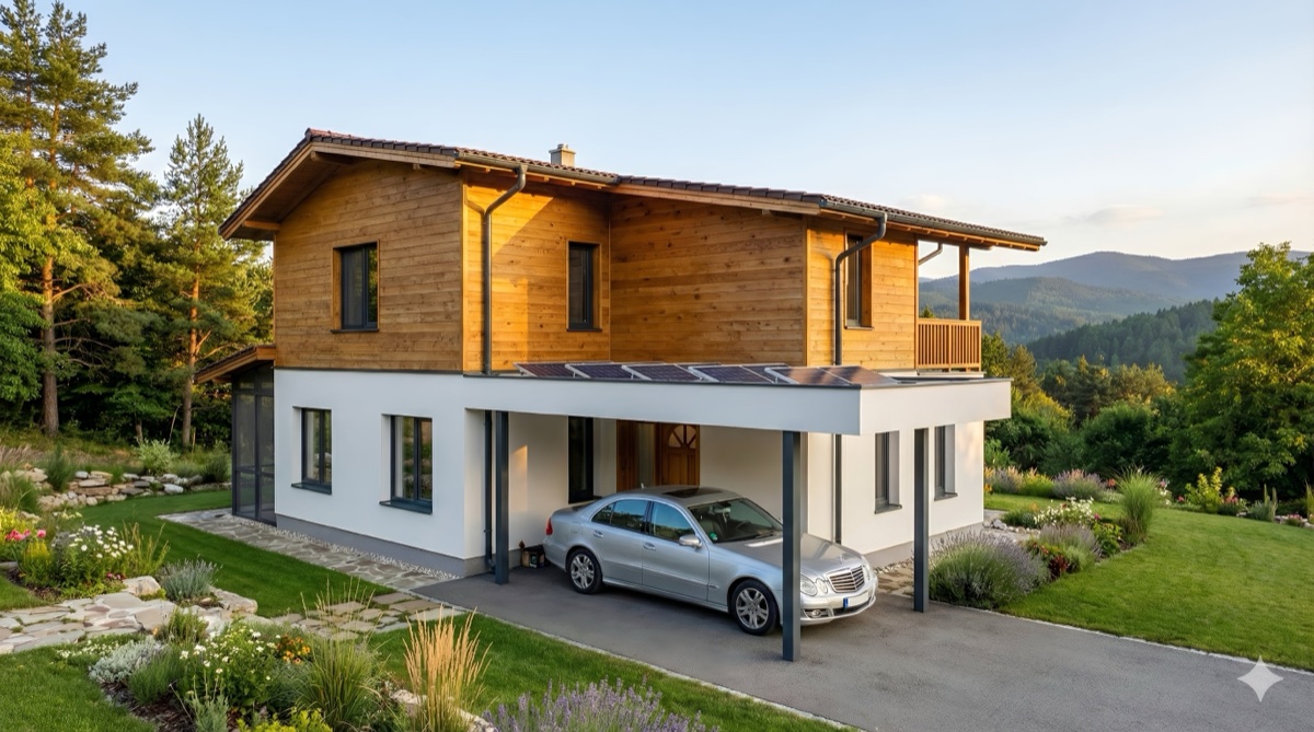 Къща B-103 — Главна фасада